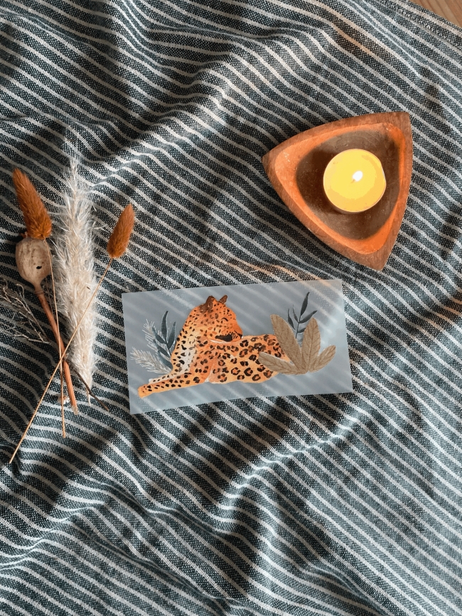 Bügelbild Jaguar